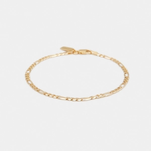 Sicilian Link Bracelet in Gold for Him