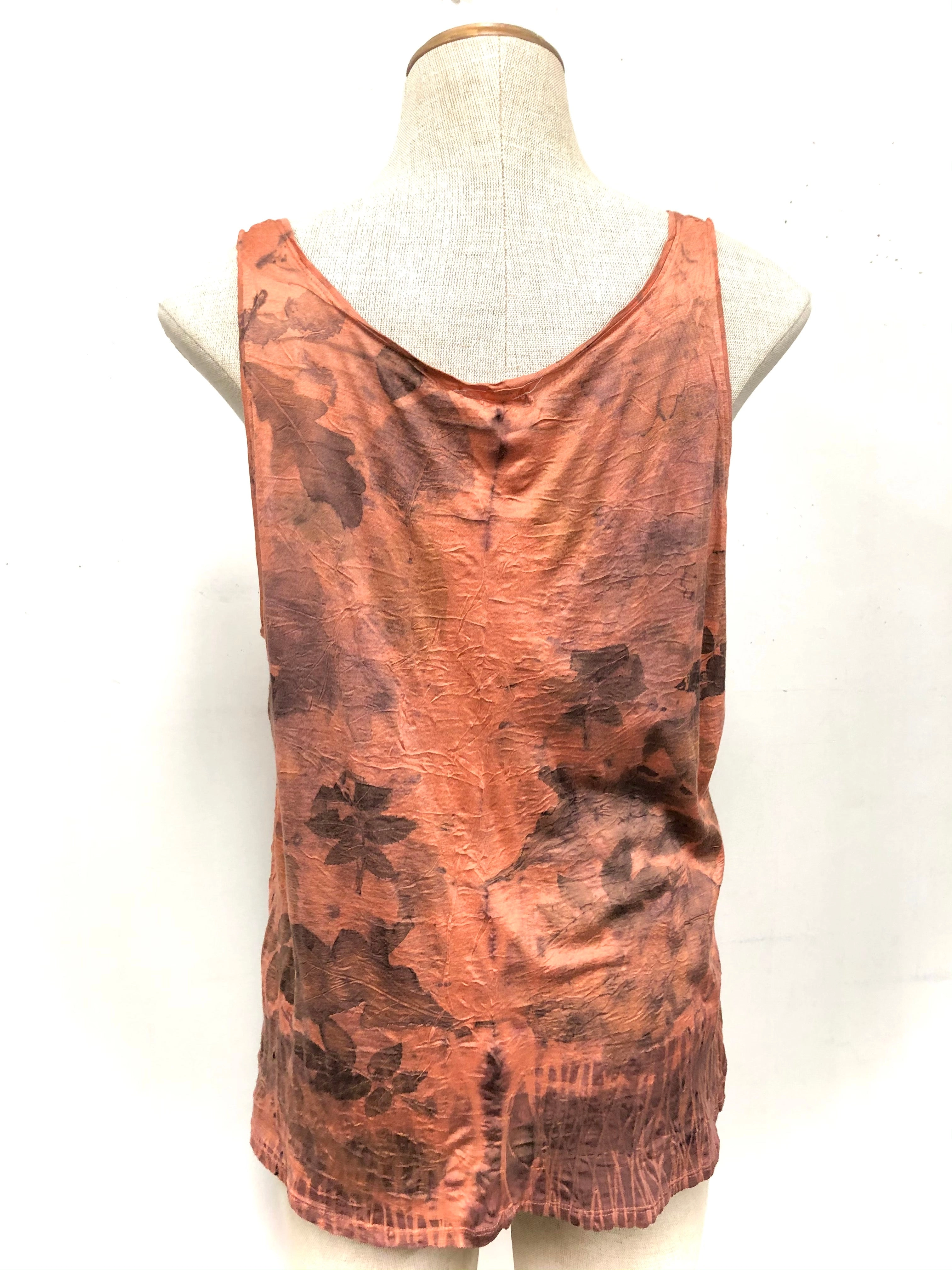 Silk and viscose  tank top