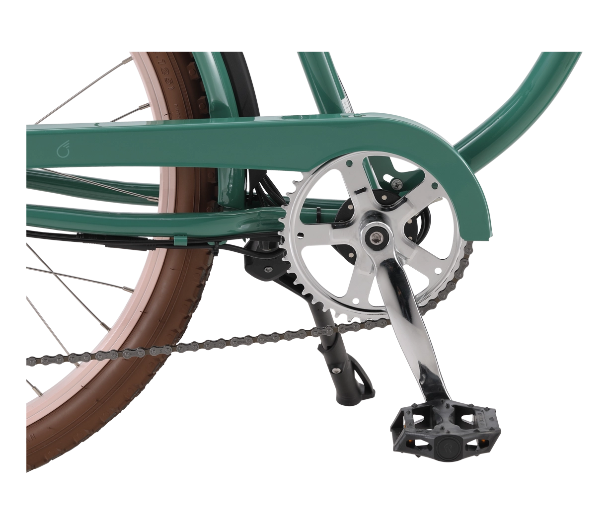 sixthreezero Around the Block Women's NEW 26" 500W 7-Speed Beach Cruiser Bicycle with Rear Rack
