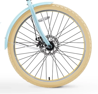 sixthreezero Around the Block Women's NEW 26" 500W 7-Speed Beach Cruiser Bicycle with Rear Rack