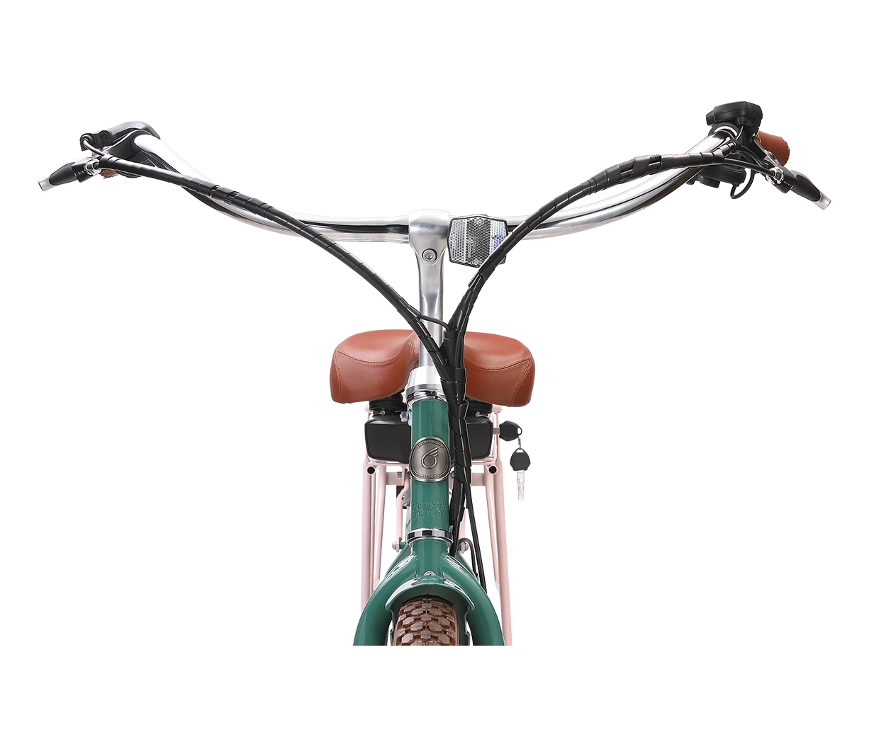 sixthreezero Around the Block Women's NEW 26" 500W 7-Speed Beach Cruiser Bicycle with Rear Rack
