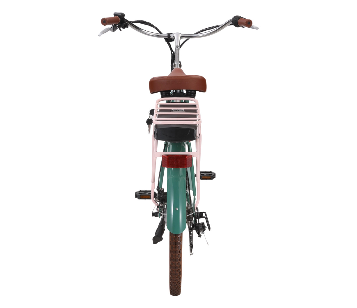 sixthreezero Around the Block Women's NEW 26" 500W 7-Speed Beach Cruiser Bicycle with Rear Rack