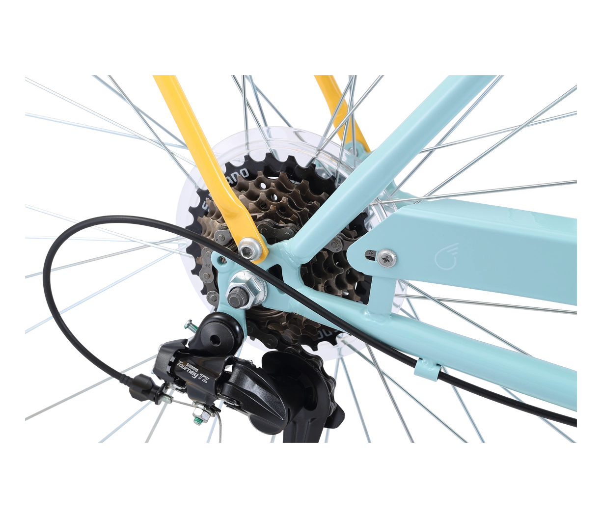 sixthreezero NEW Around the Block Women's 26" 7-Speed Beach Cruiser Bicycle