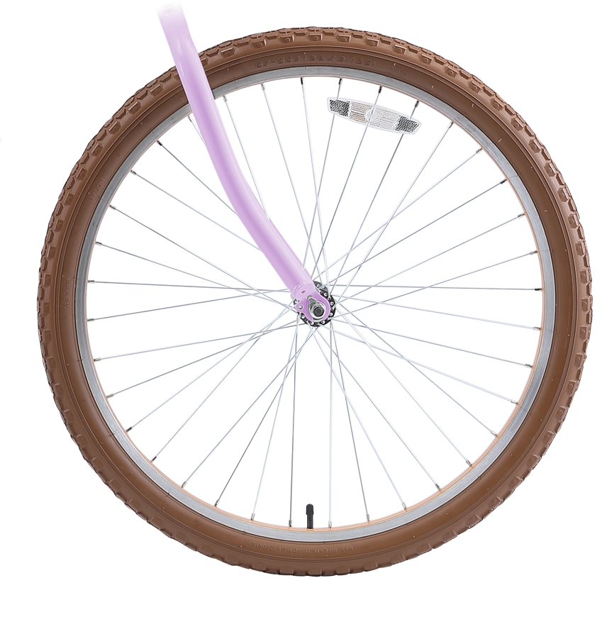 sixthreezero NEW Around the Block Women's 26" Single Speed Beach Cruiser Bicycle with Rear Rack