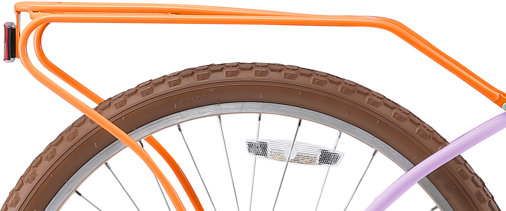 sixthreezero NEW Around the Block Women's 26" Single Speed Beach Cruiser Bicycle with Rear Rack