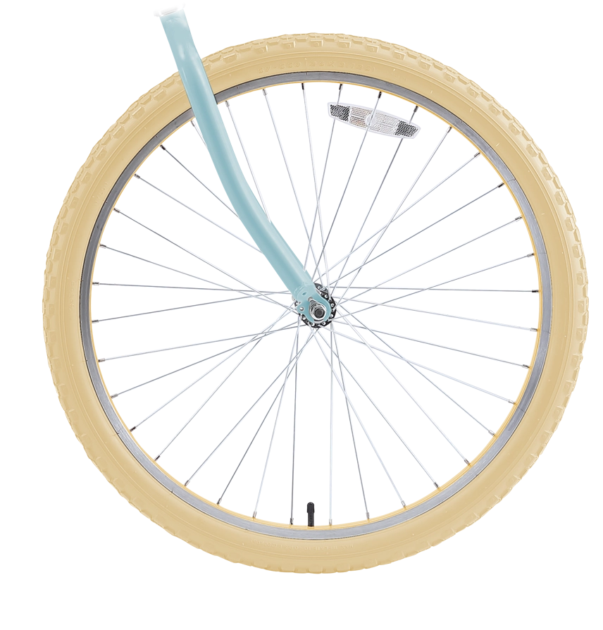 sixthreezero NEW Around the Block Women's 26" Single Speed Beach Cruiser Bicycle with Rear Rack