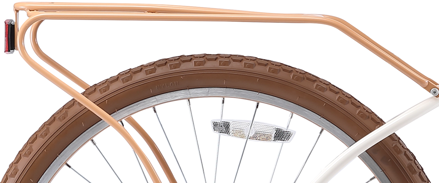 sixthreezero NEW Around the Block Women's 26" Single Speed Beach Cruiser Bicycle with Rear Rack