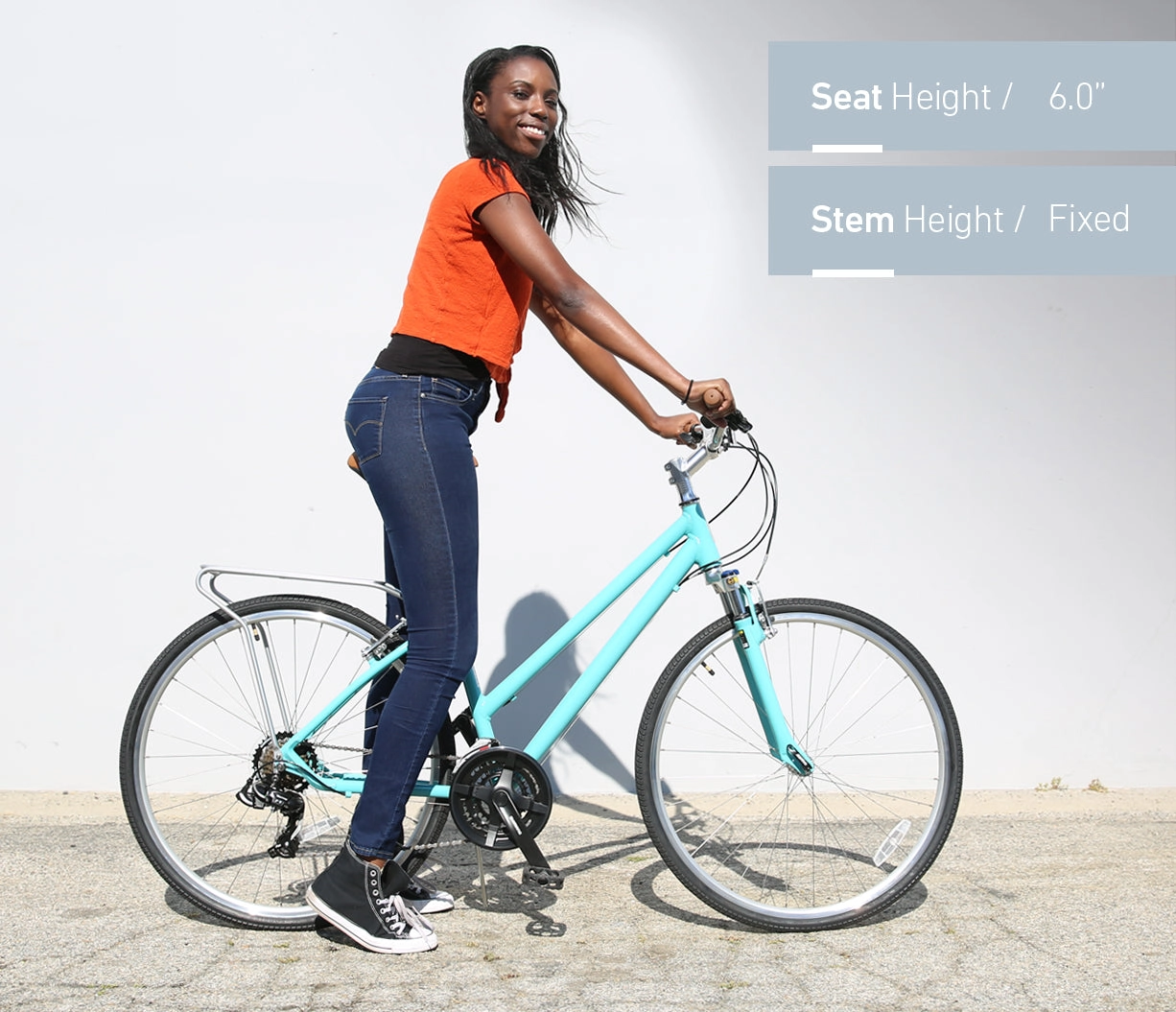 sixthreezero Pave n' Trail Women's 21 Speed Hybrid Bike