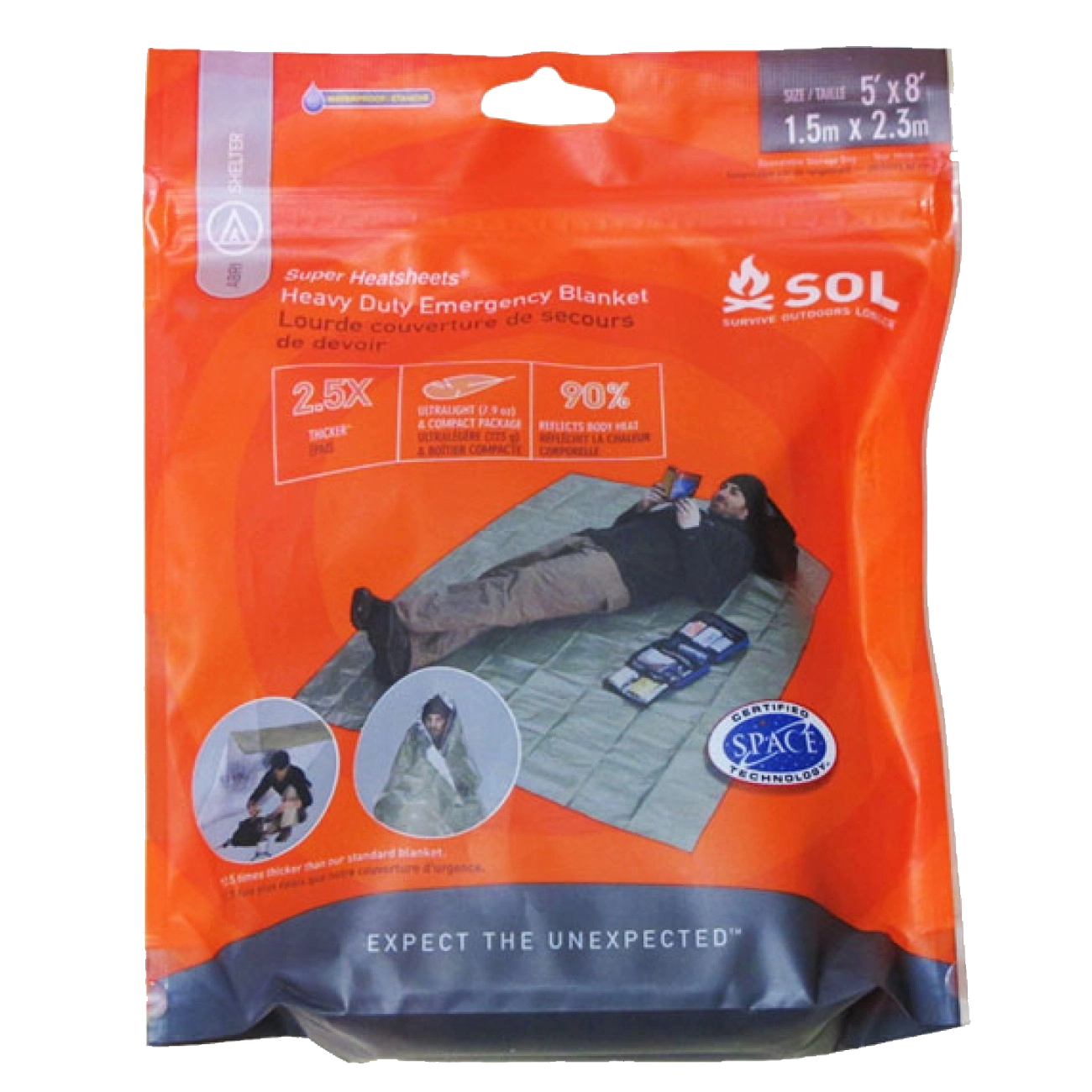 SOL Heavy Duty Emergency Blanket