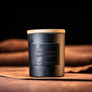 Southern Gentleman - Smolder Luxe Masculine Scented Leather Patch Candle
