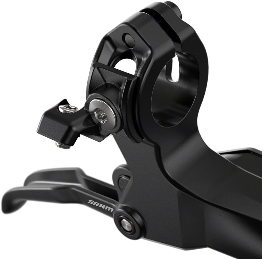 SRAM DB4 Disc Brake Lever - Left Front Rear 2000mm Hose Post Mount 4-Piston Aluminum Lever Diffusion BLK A1