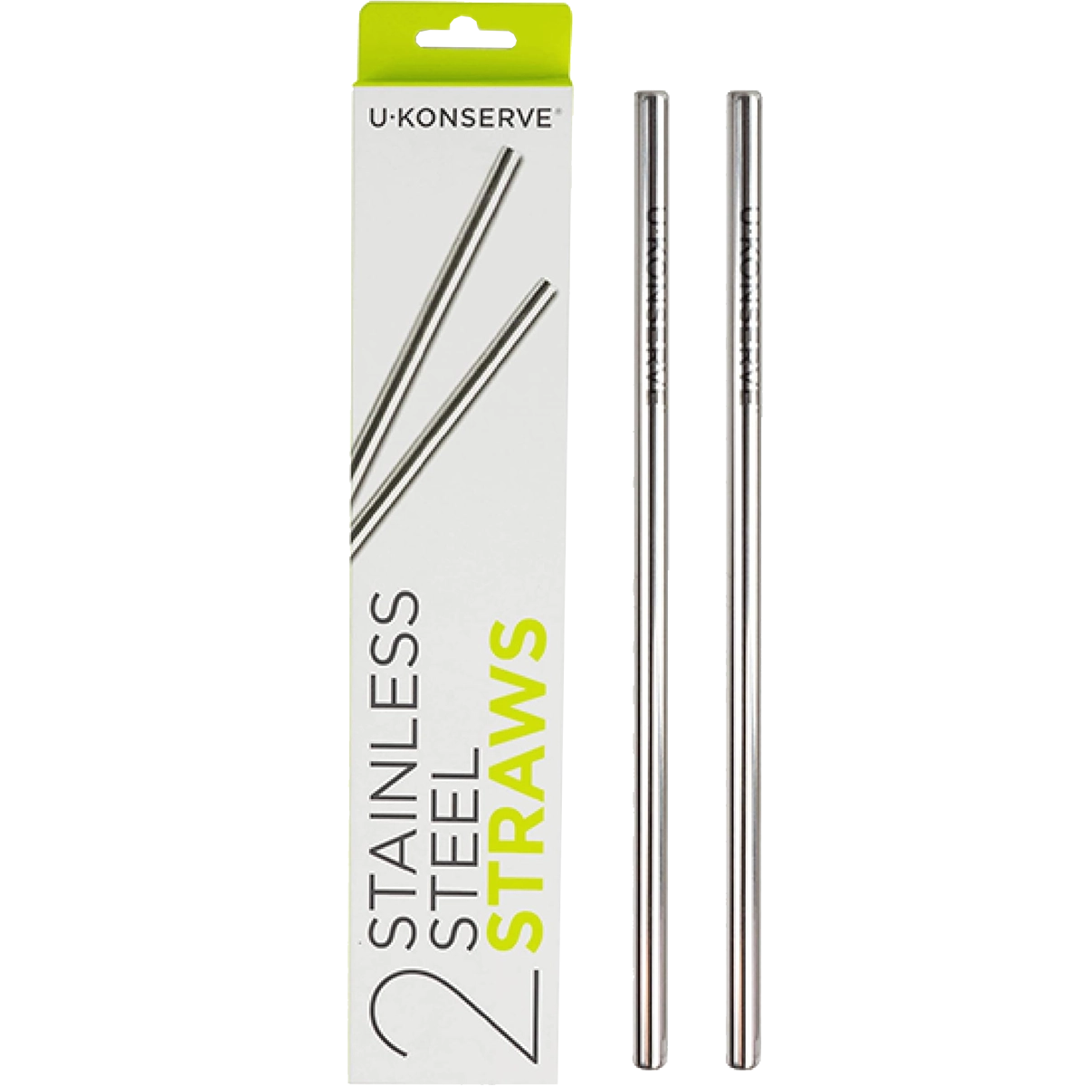 Stainless Steel Straws 2-Pack