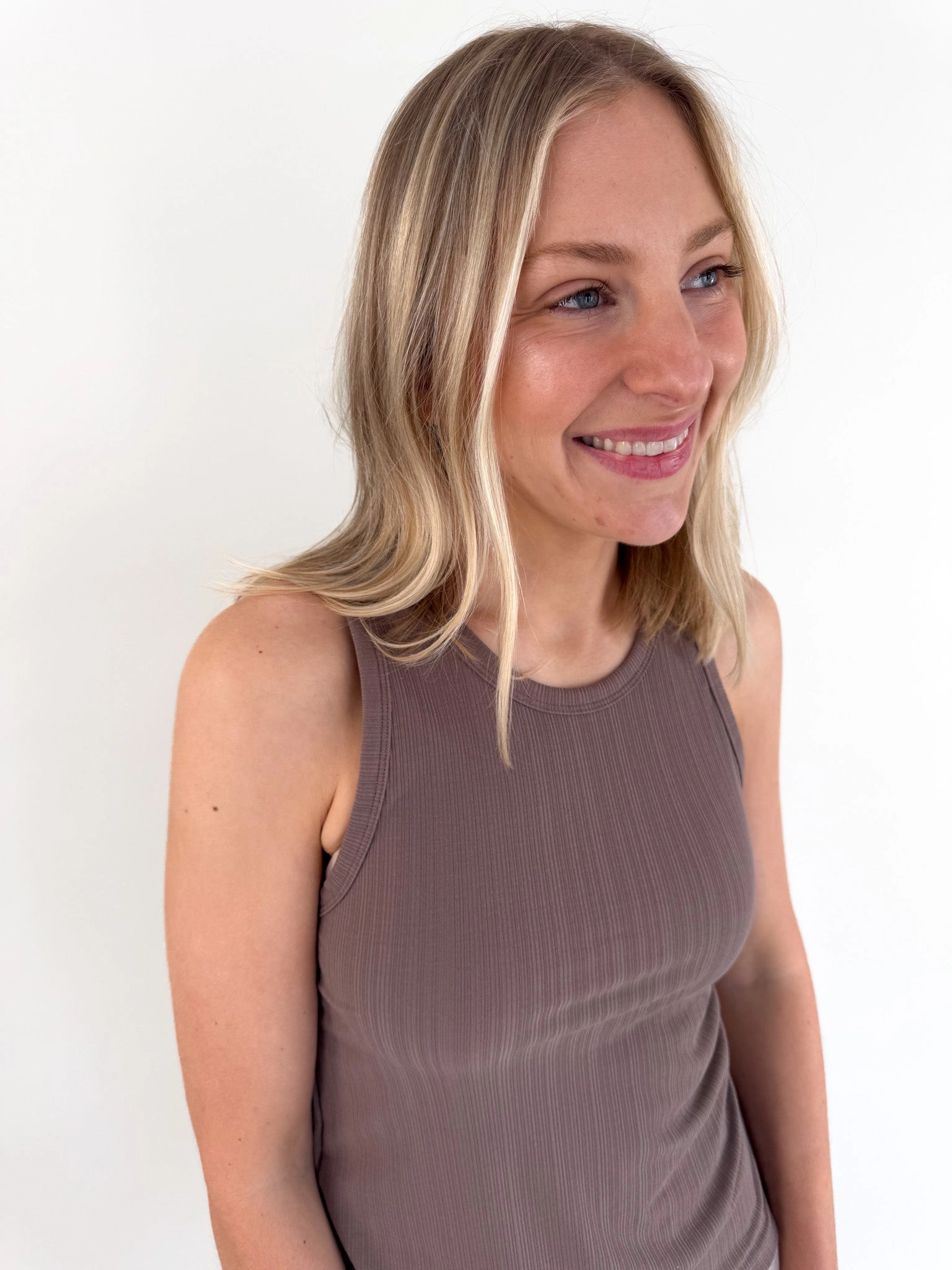 Thurman Taupe Tank