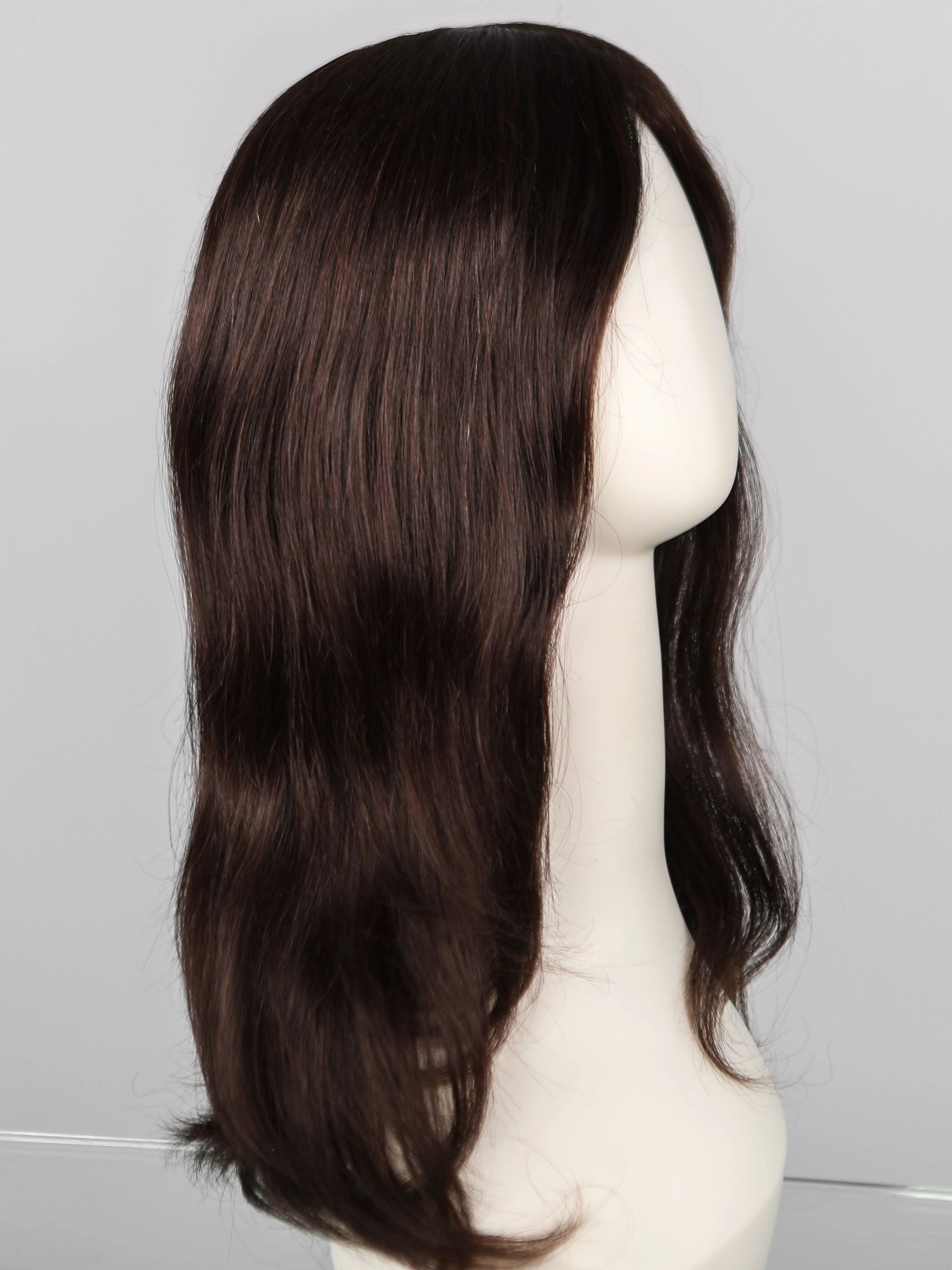 Top Billing 16" | Human Hair Lace Front Topper (Mono Top)