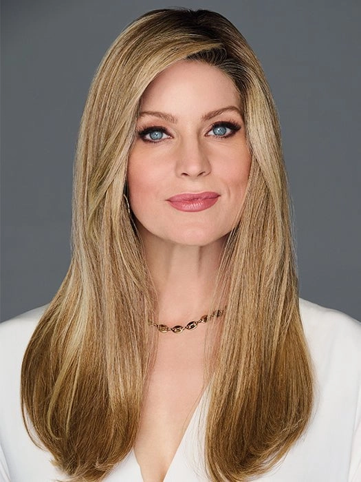 Top Billing 18" | Synthetic Lace Front Hair Topper (Mono Top)