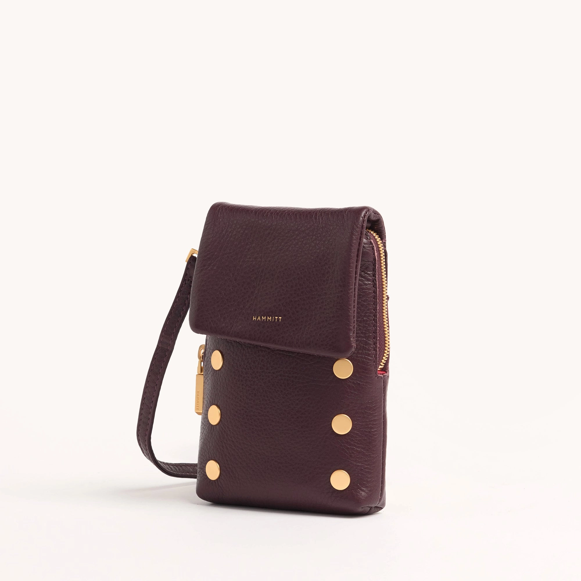 VIP Mobile | Cabernet Pebble/Brushed Gold