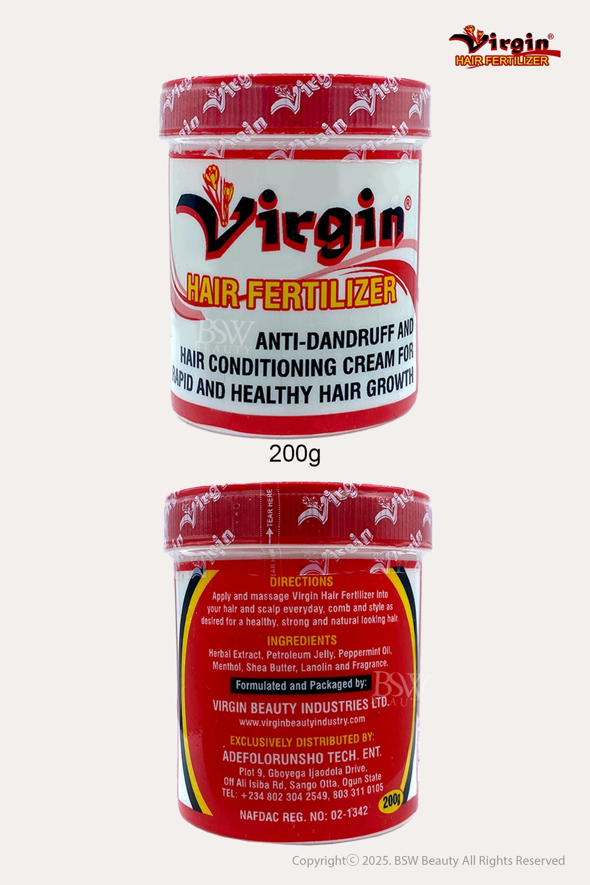 VIRGIN HAIR FERTILIZER