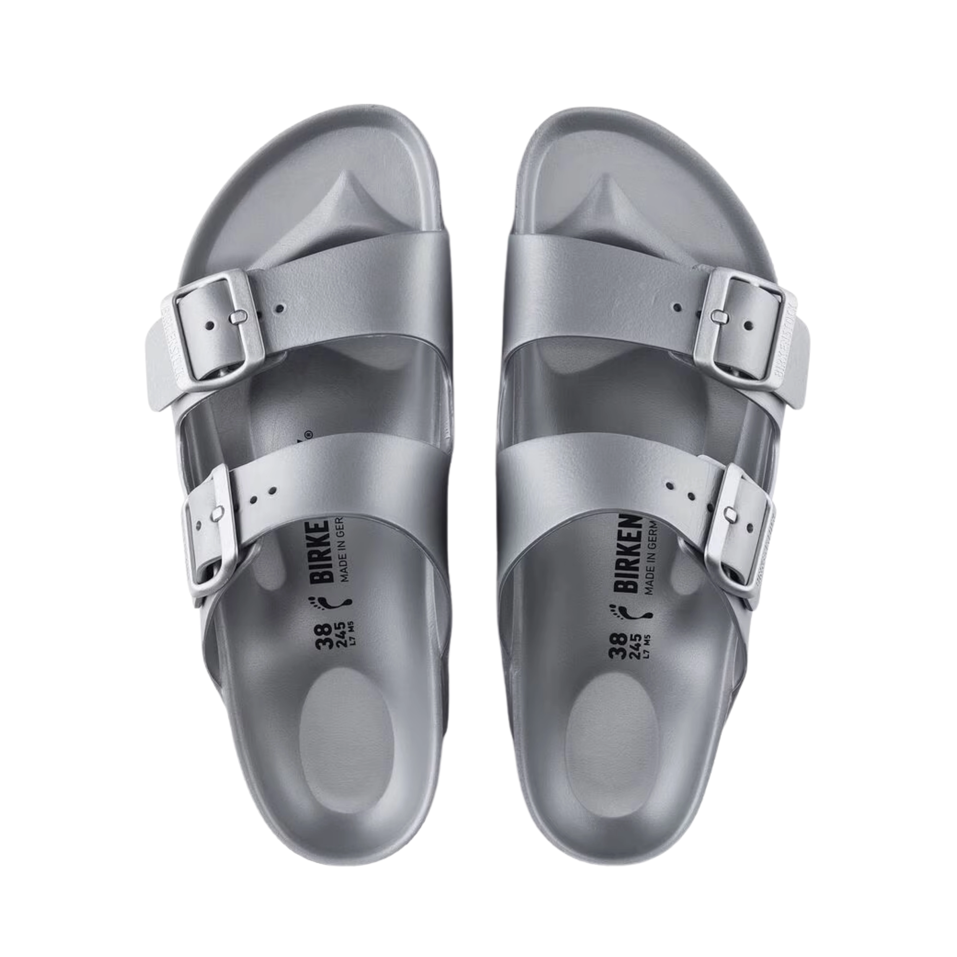 Women's Arizona Essentials (EVA) - Metallic Silver (Narrow)